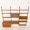 Scandinavian Teak Wall Unit with Desk by Preben Sorensen for PS Systems Randers, 1960s, Image 7