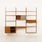 Scandinavian Teak Wall Unit with Desk by Preben Sorensen for PS Systems Randers, 1960s, Image 3