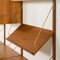 Scandinavian Teak Wall Unit with Desk by Preben Sorensen for PS Systems Randers, 1960s, Image 12