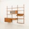 Scandinavian Teak Wall Unit with Desk by Preben Sorensen for PS Systems Randers, 1960s, Image 1
