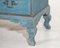 Vintage Blue Wood Cabinet 5