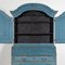 Vintage Blue Wood Cabinet 2