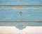 Vintage Blue Wood Cabinet 6