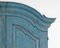 Vintage Blue Wood Cabinet 9