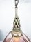 Art Deco Nickel Plated Bronze and Holophane Pendant Light by Émile-Jacques Ruhlmann, 1920s, Image 5