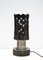 Italian Handmade Sculptural Table Lamp in Pewter, 1970s, Image 2