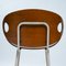 Set of Vintage Finnish Chair and Stool by Olof Kettunen for Merivaara, 1950s 14