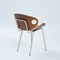 Set of Vintage Finnish Chair and Stool by Olof Kettunen for Merivaara, 1950s 8