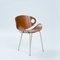 Set of Vintage Finnish Chair and Stool by Olof Kettunen for Merivaara, 1950s 7