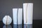 Moderne skandinavische Mid-Century Glasvasen aus Glas von Bertil Vallien für Kosta Boda, Schweden, 1980er, 3er Set 8