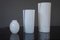 Moderne skandinavische Mid-Century Glasvasen aus Glas von Bertil Vallien für Kosta Boda, Schweden, 1980er, 3er Set 11