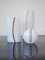 Moderne skandinavische Mid-Century Glasvasen aus Glas von Bertil Vallien für Kosta Boda, Schweden, 1980er, 3er Set 7