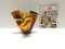 Postmodern Multicolored Murano Glass Fazzoletto Vase, Italy, 1980s 3