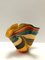 Postmodern Multicolored Murano Glass Fazzoletto Vase, Italy, 1980s 5