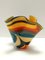Postmodern Multicolored Murano Glass Fazzoletto Vase, Italy, 1980s 4