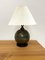 Scandinavian Art Deco Table Lamp in Patinated Bronze, 1930s 7