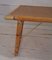 Folding Bamboo and Wicker Table with Metal Corners, 1970s 8