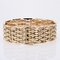 18 Karat Yellow Gold Flowers Ribbon Bracelet, 1960s 10