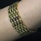 18 Karat Yellow Gold Flowers Ribbon Bracelet, 1960s 7