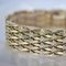 18 Karat Yellow Gold Flowers Ribbon Bracelet, 1960s 6