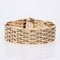 18 Karat Yellow Gold Flowers Ribbon Bracelet, 1960s 11
