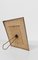 Acrylic Glass, Cane Webbing and Brass Picture Frame in the style of Christian Dior Style, Italy, 1970s 9