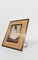 Acrylic Glass, Cane Webbing and Brass Picture Frame in the style of Christian Dior Style, Italy, 1970s 12