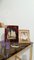 Acrylic Glass, Cane Webbing and Brass Picture Frame in the style of Christian Dior Style, Italy, 1970s 4