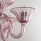Handgefertigter Amethyst Murano Glas Kronleuchter, Italien, 1980er 8
