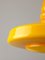 Mid-Century Italian Yellow Glass and Brass Pendant Lamp 8