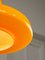 Mid-Century Italian Yellow Glass and Brass Pendant Lamp 6