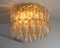 Champagne Murano Glass Polyhedrons Chandelier, Italy, 1990s 2