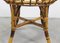 Set of Italian Stools in Rattan and Bamboo attributed to Franco Albini, 1960s 8