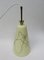 Yellow & Beige Fiberglass Shades Pendant, 1950s 8