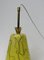 Yellow & Beige Fiberglass Shades Pendant, 1950s 7