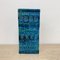 Mid-Century Bitossi Rimini-Vase Van Blue Ceramic by Aldo Londi for Raymor, 1970s 16