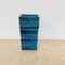 Mid-Century Bitossi Rimini-Vase Van Blue Ceramic by Aldo Londi for Raymor, 1970s 13