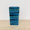 Mid-Century Bitossi Rimini-Vase Van Blue Ceramic by Aldo Londi for Raymor, 1970s 14