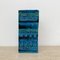Mid-Century Bitossi Rimini-Vase Van Blue Ceramic by Aldo Londi for Raymor, 1970s 2