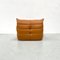 Poltrona Togo Lounge Chair in pelle Dark Cognac attribuita a Michel Ducaroy per Ligne Roset, Immagine 8