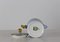 Antonia Campi Tea Service for Six in Porcelain and Gold by Laveno, 1950s, Set of 9 19