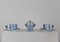 Antonia Campi Tea Service for Six in Porcelain and Gold by Laveno, 1950s, Set of 9 10