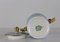 Antonia Campi Tea Service for Six in Porcelain and Gold by Laveno, 1950s, Set of 9 17
