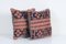 Turkish Oushak Rug Pillow Covers, 2010s, Set of 2 3