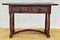 Castilian Console Table with 2 Carved Drawers, 1940s, Image 2