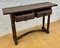 Castilian Console Table with 2 Carved Drawers, 1940s 9