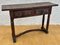 Castilian Console Table with 2 Carved Drawers, 1940s 5