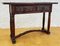 Castilian Console Table with 2 Carved Drawers, 1940s, Image 7