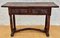 Castilian Console Table with 2 Carved Drawers, 1940s, Image 3