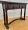 Castilian Console Table with 2 Carved Drawers, 1940s, Image 10